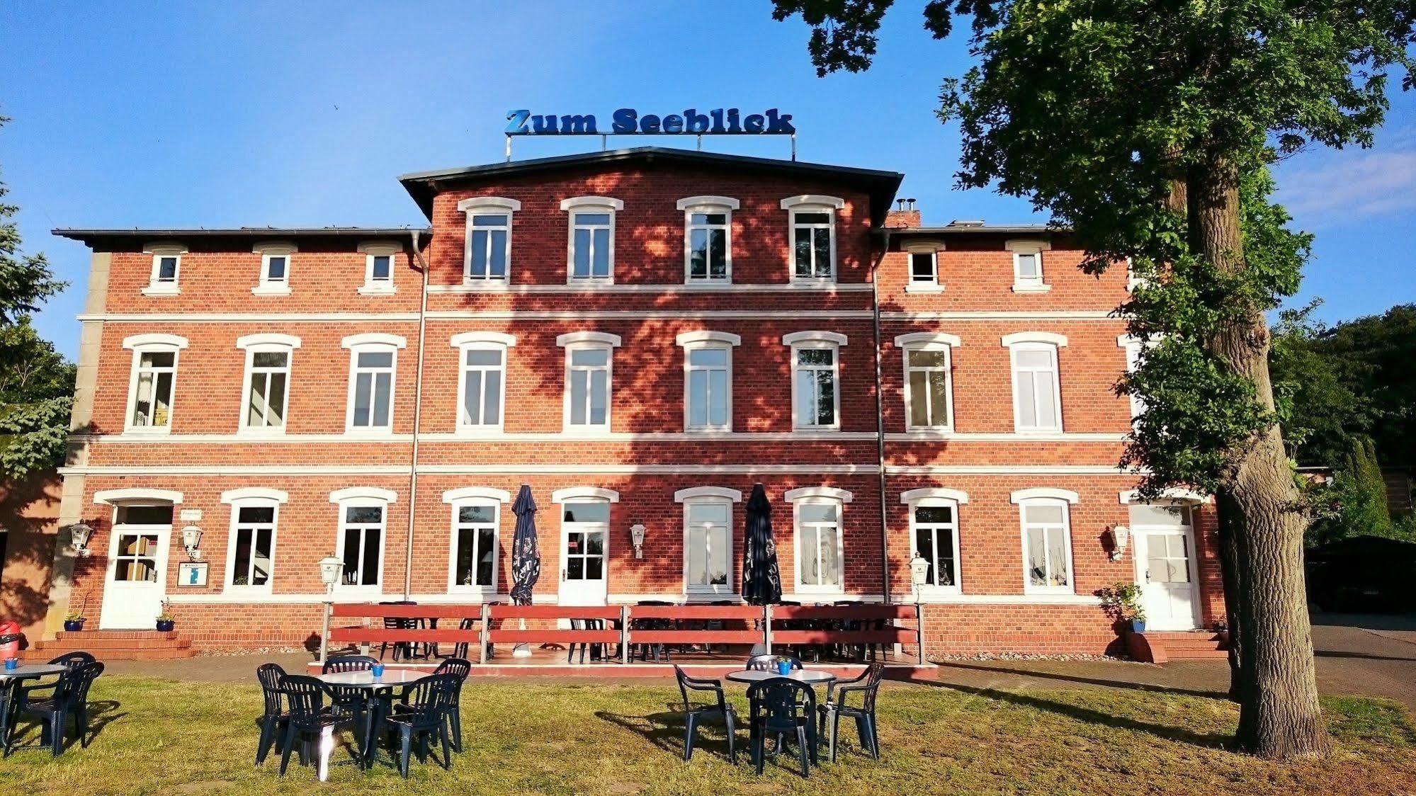 Hotel Seeblick Barhoft Exterior foto